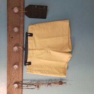 Anne Klein yellow Shorts SZ 12